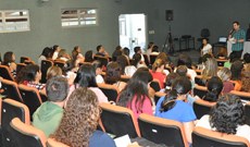 No segundo encontro, a formação foi sobre Saúde e perspectivas de atendimento no TEA