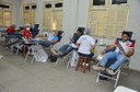 No início do semestre, foi realizada campanha de doação de sangue