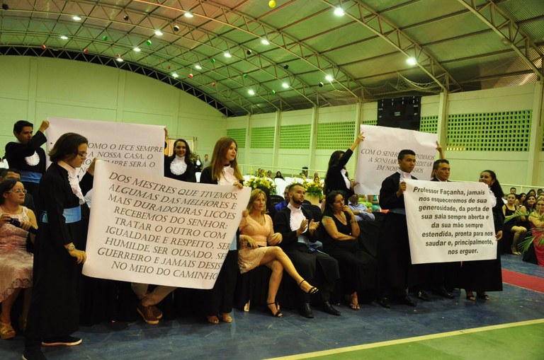 Formatura e colação de grau 2016.1