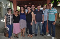 Integrantes do Napne de Tabuleiro vieram conhecer a dinâmica de atuação do Napne de Limoeiro