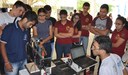 Estudantes apresentam CNC (Comando Numérico Computadorizado) de pequeno porte e de baixo custo para fabricação de peças e equipamentos