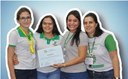Estudantes com pesquisa na Febrace