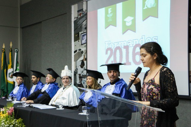 Colação de Grau dos Cursos Superiores 2016.1