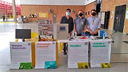 Estande do campus Aquiraz Academy Estande do campus Aquiraz Academy