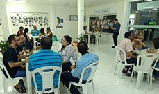 Foram 5 encontros presenciais, totalizando 32 h/a. (Foto: divulgação)