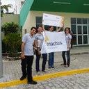 Time Enactus comemora conquistas em prêmios nacionais (foto: Saulo Rêgo)