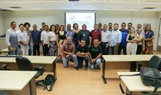 Gestão do campus e secretarias do município de Maracanaú juntos para avaliar e planejar nova ações. (Foto: Guilherme Braga).