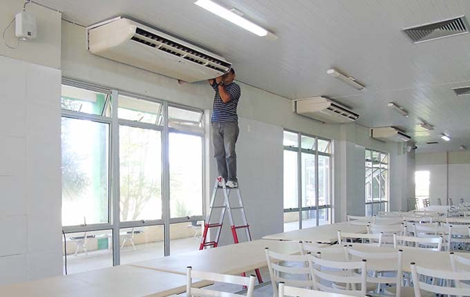 Climatização do restaurante acadêmico