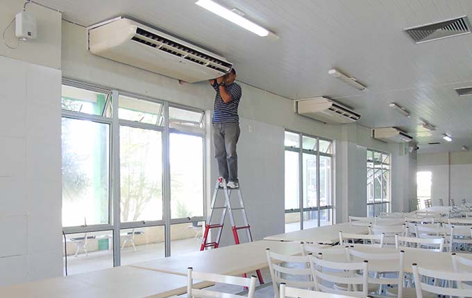 Climatização do restaurante acadêmico