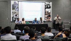 Aula inaugural da licenciatura em Matemática, que passa a funcionar no campus de Maracanaú no turno da noite. (Foto: Guilherme Braga)