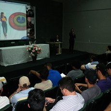 Apresentação do Programa de Estágio 2015 da Esmaltec. (Foto: Saulo Rêgo)