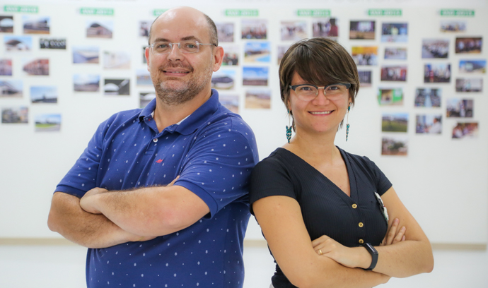 Sandro Jucá e Renata Pereira (autores)