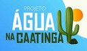 Logo Água na caatinga Reprodução da marca do projeto Água na Caatinga.