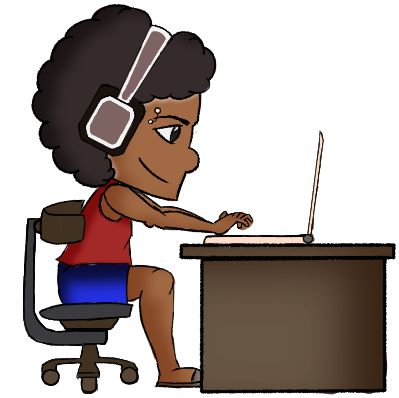 Personagem criado para peças publicitárias