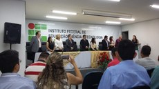 Cerimônia contou com presença do Reitor do IFCE