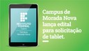 Morada Nova lança edital de solicitação de tablet