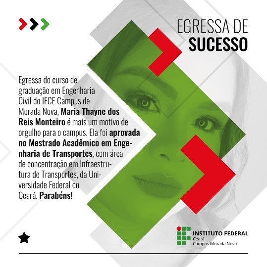 Egressa de Sucesso Egressa de Sucesso