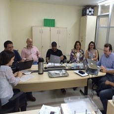 Reunião de trabalho da comissão responsável pela elaboração da nova resolução 