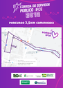 Percurso da caminhada