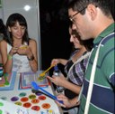 Jogos didáticos para ensinar Química chamaram atenção (foto: Ícaro Joathan)

Ícaro Joathan - reitoria