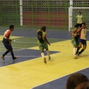 Alunos do IFCE durante jogo de futsal