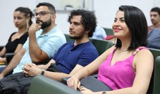 Posse de novos servidores (Foto: Filiphe Sá)