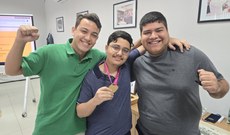 Alunos destacaram-se por medalhas conquistadas (foto: Dowglas Lima)
