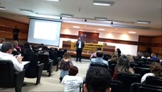 Debate teve a participação de estudantes e servidores