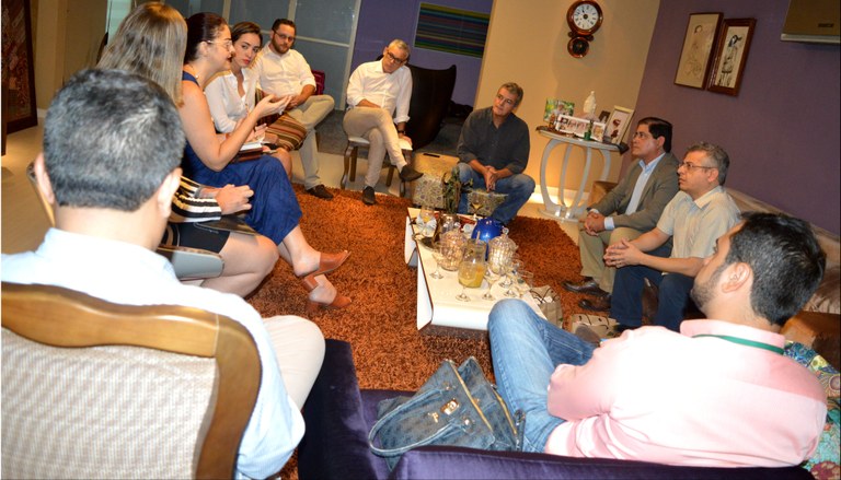 Luciana Dummar e Virgílio Araripe conduzem processo de definição das áreas