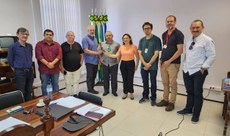 A visita ao IFCE teve a participação de pesquisadores da UFERSA, NASA e Mackenzie