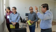 Reitores visitaram o Memorial e a Reitoria do IFCE na manhã desta quarta (19) (Foto: Dowglas Lima)