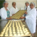 alunas do curso de panificação do Mulheres Mil (foto: divulgação)