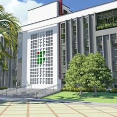  Maquete eletrônica da nova sede da reitoria do IFCE (foto: divulgação)