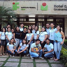 Turma de Turismo de Canindé teve oportunidade de conhecer o Hotel Escola (foto: divulgação)