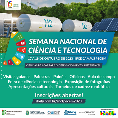 IFCE campus Pecém realiza a SNCT 2023
