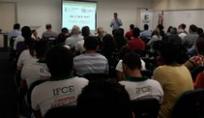 Diretor do campus do Pecém apresentou estudo que norteou proposição dos cursos (Foto: Comunicação Social)