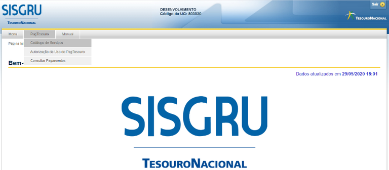 imagem SISGRU