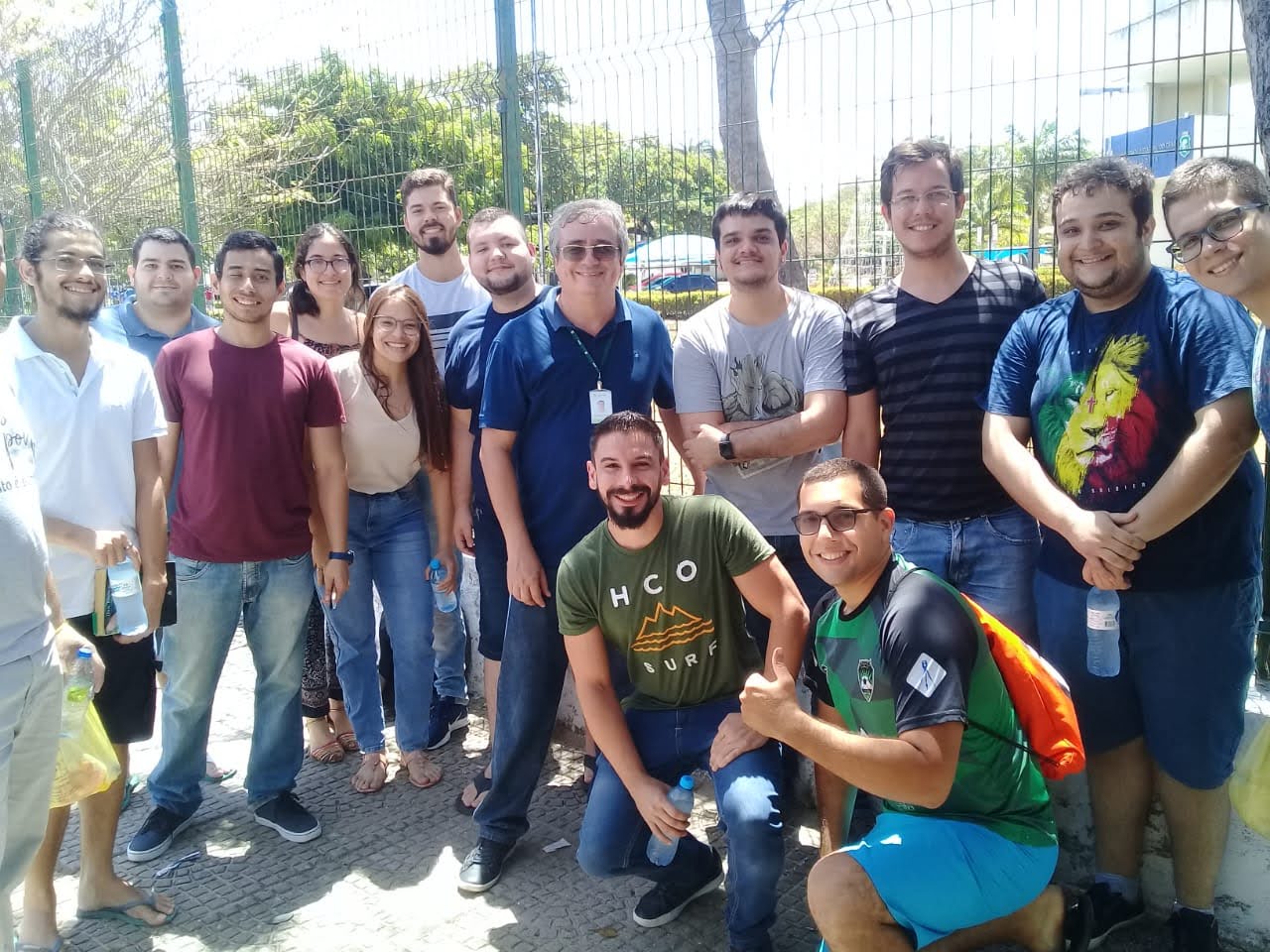 Estudantes e professores do Campus Fortaleza participantes do ENADE 2019