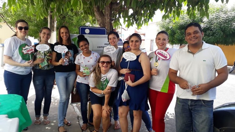 Estudantes e professores do Campus Limoeiro do Norte participantes do EANDE 2019 Estudantes e professores do Campus Limoeiro do Norte participantes do EANDE 2019