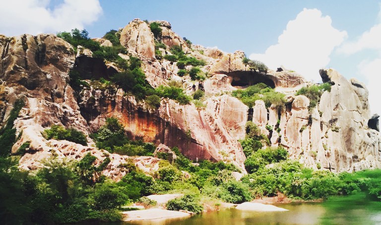 Entrada do município de Quixadá
