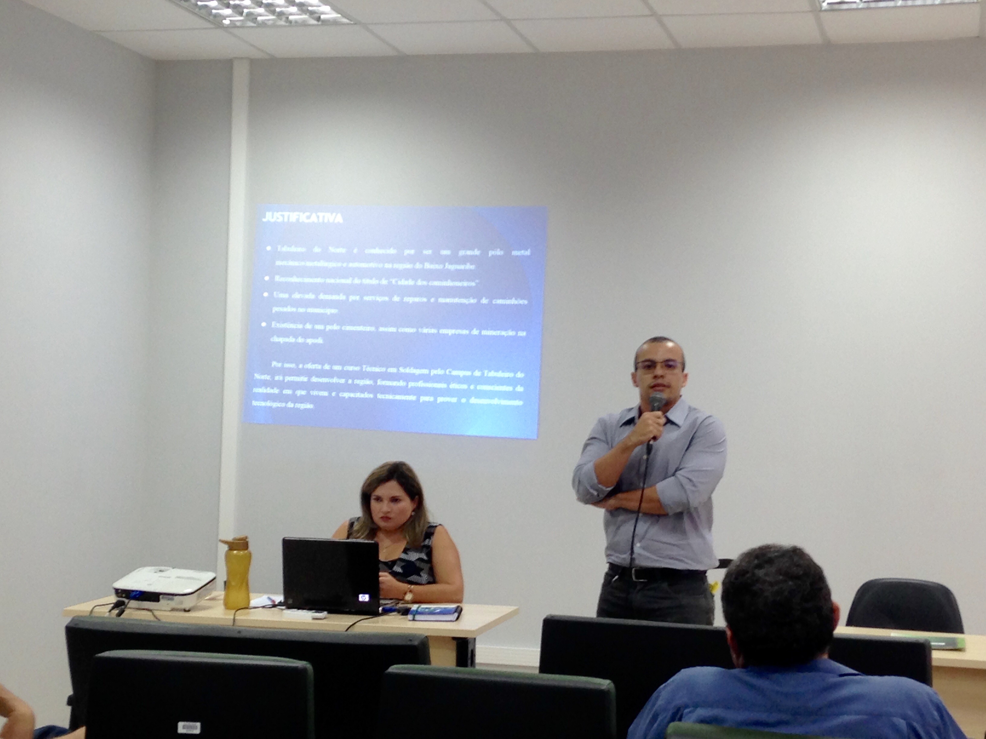 Apresentação do novo curso de soldagem