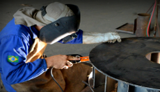 Curso técnico em Soldagem busca atender a demanda regional. (Foto: Marcelo Andrade)