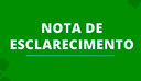 Nota de esclarecimento
