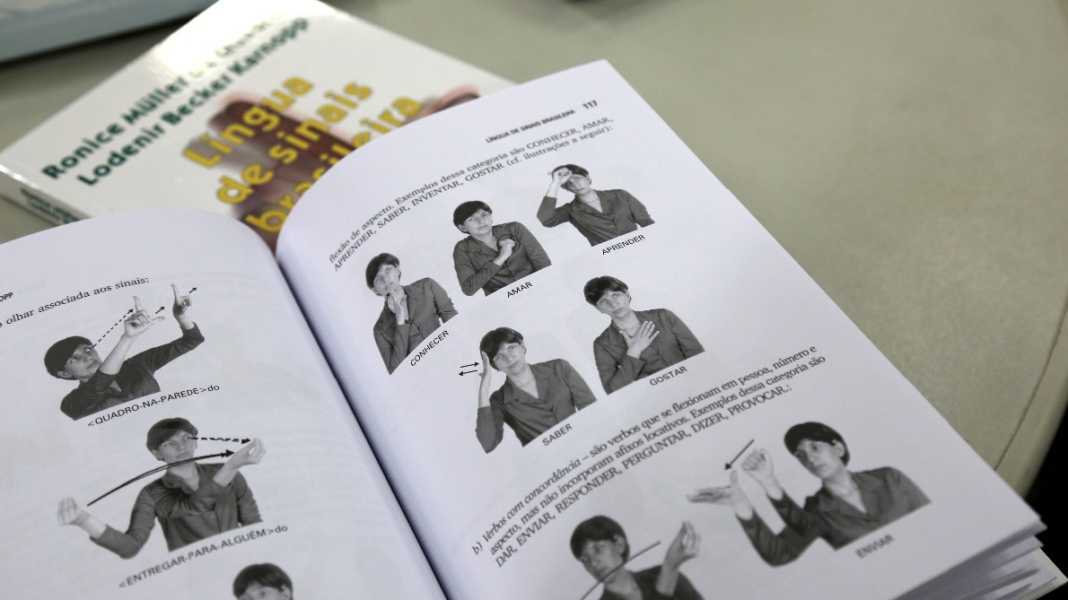 Livros sobre libras