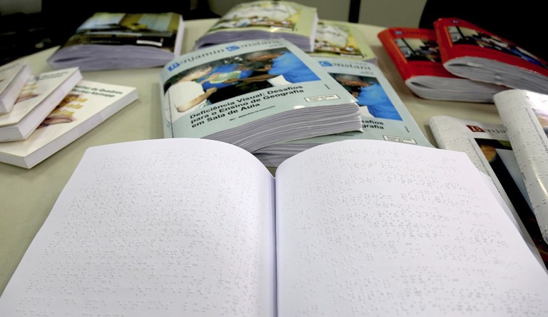 Obras em braile Obras em braile