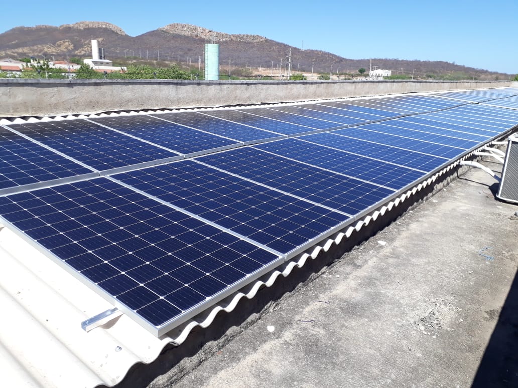 Instação de placas fotovoltaicas Instação de placas fotovoltaicas