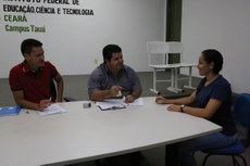Candidatos passaram por entrevista