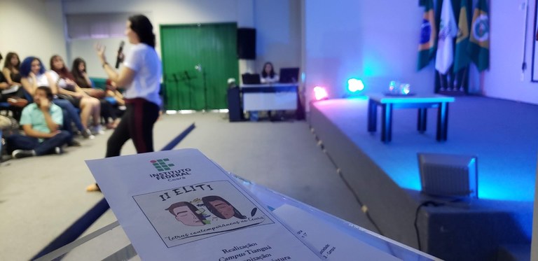 Evento do curso de Letras