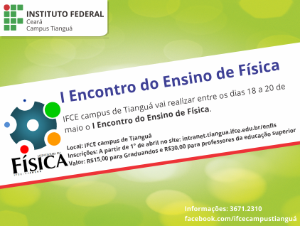I Encontro de Física
