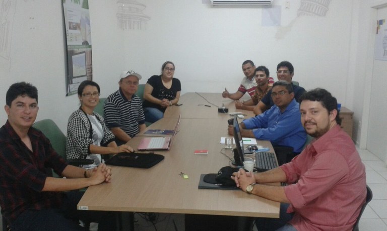 Reunião no polo DeltaTICs